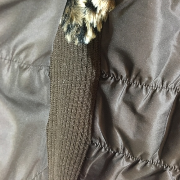 Furry Animal Print Sweater Sleeveless Vest - Picture 7 of 8